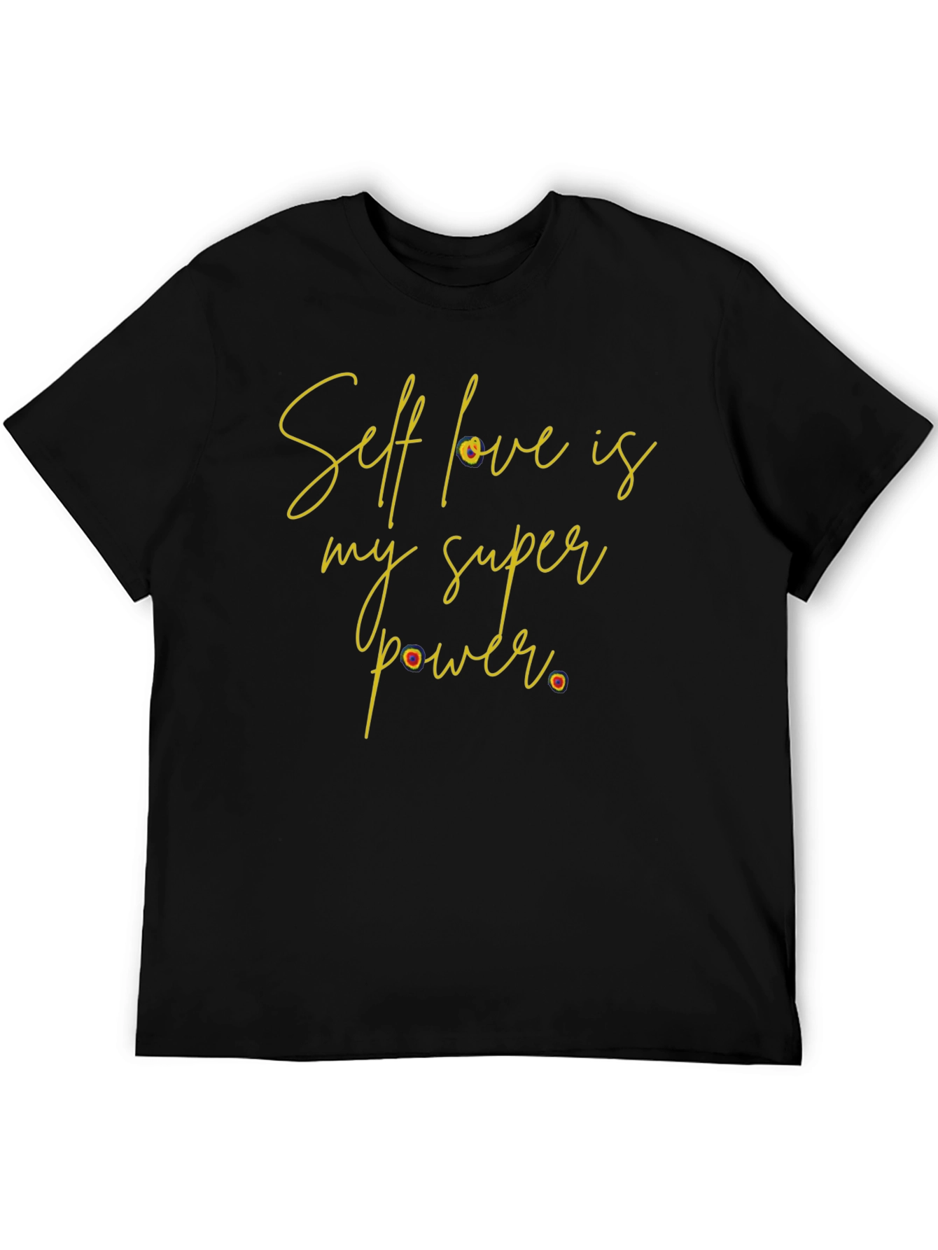 Self Love Superpower Black T-Shirt