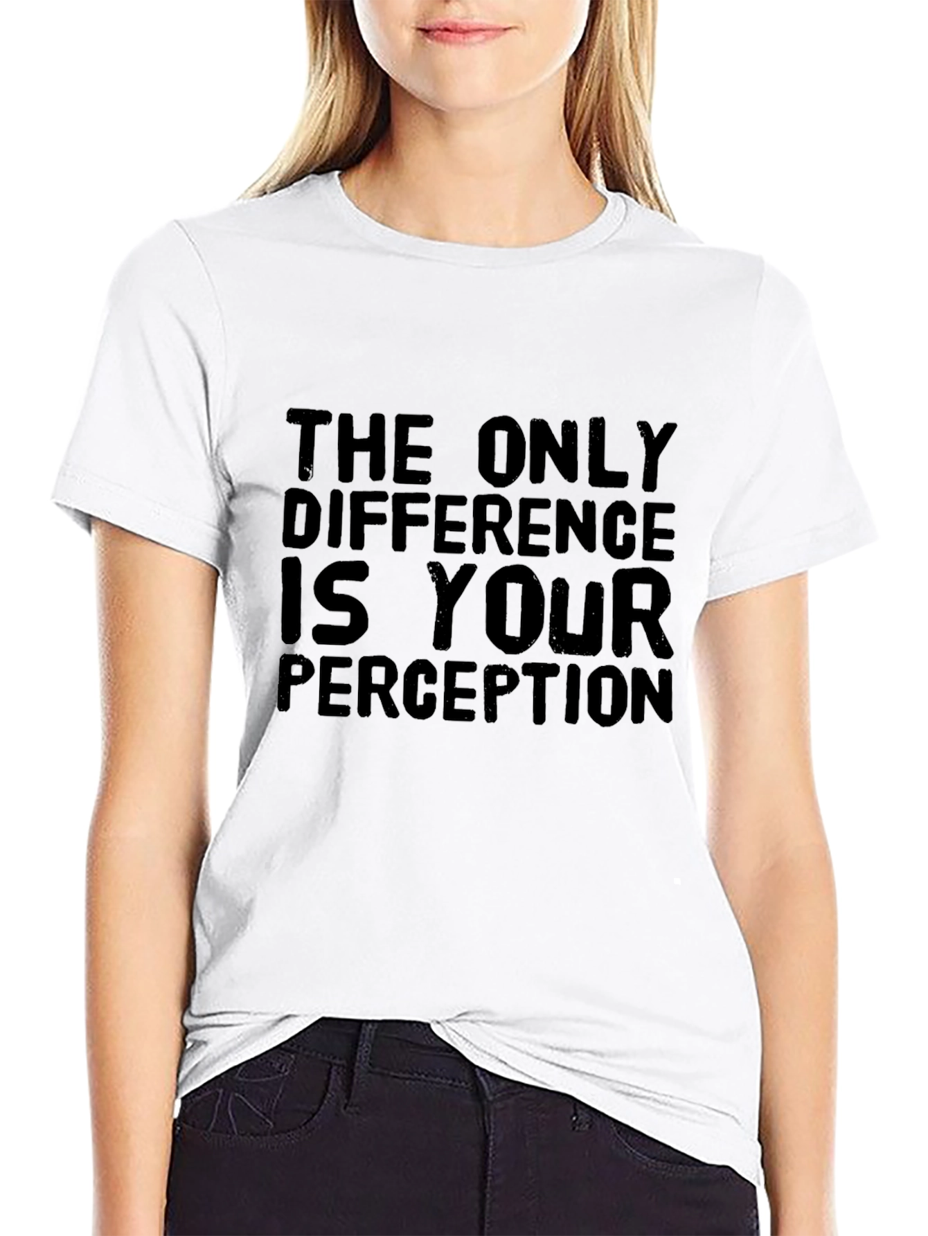 Perception T-Shirt - Mens Black Graphic Tee