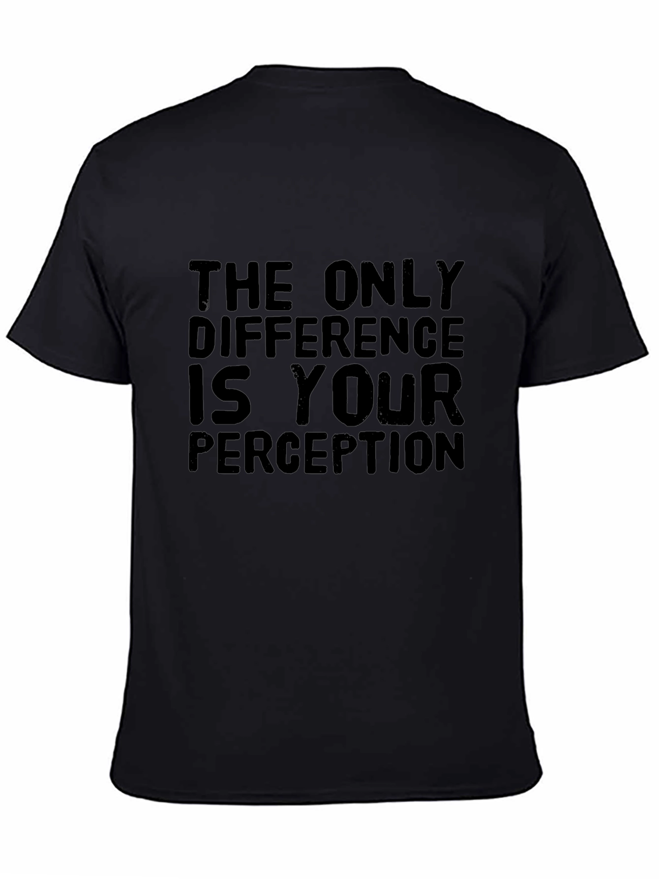 Perception T-Shirt - Mens Black Graphic Tee