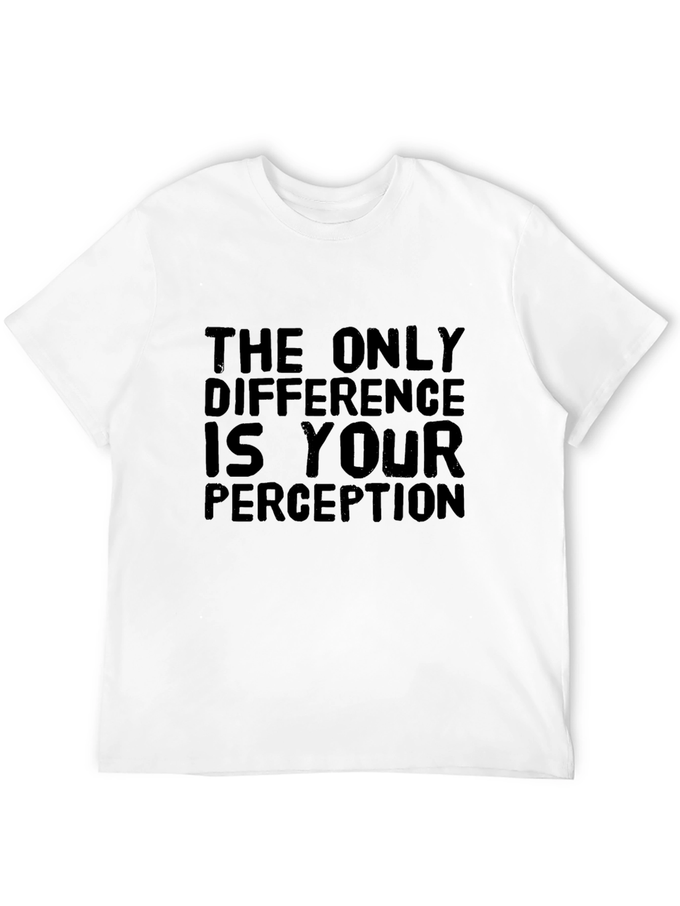 Perception T-Shirt - Mens Black Graphic Tee