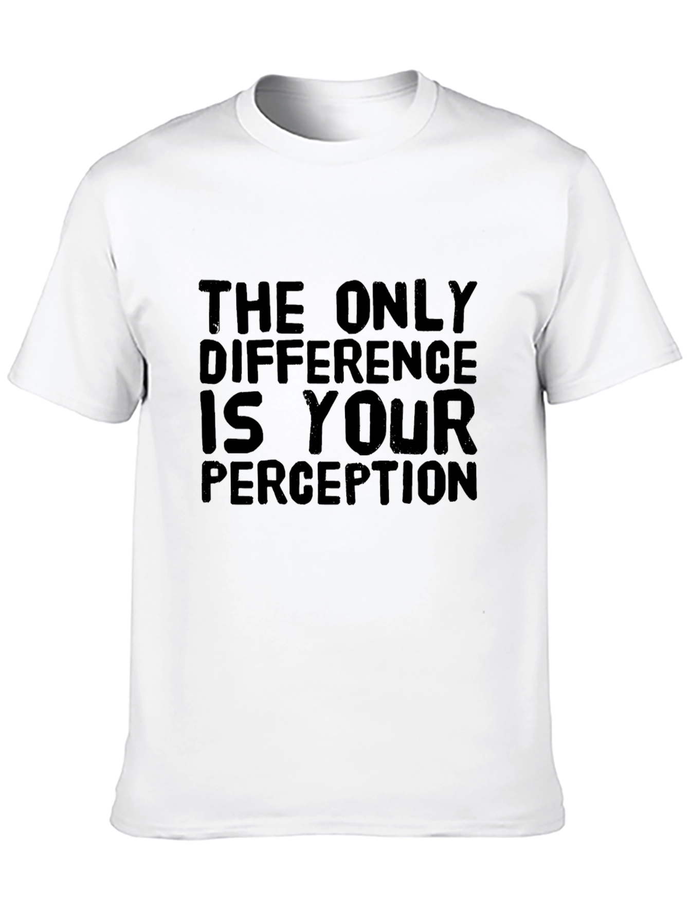 Perception T-Shirt - Mens Black Graphic Tee