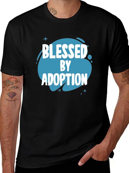 Blessed By Adoption Graphic Tee