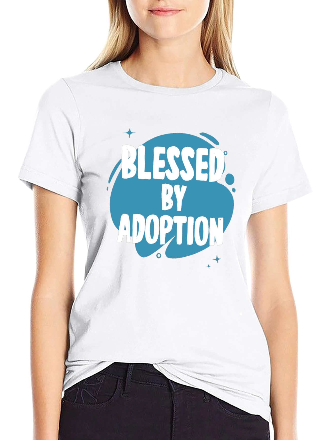 Blessed By Adoption Graphic Tee