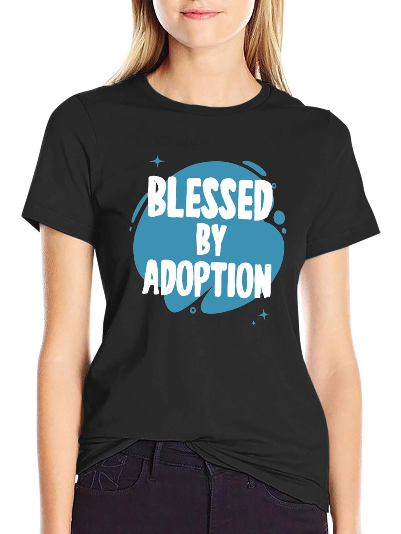 Blessed By Adoption Graphic Tee