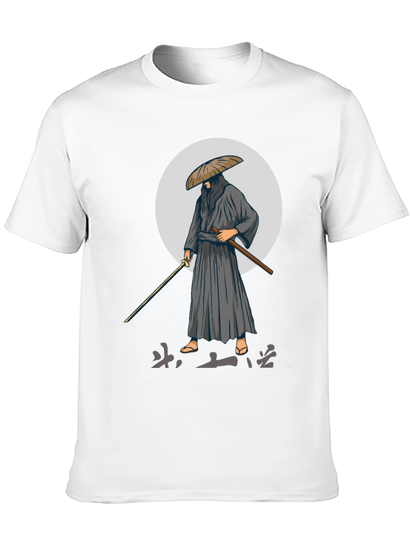 Samurai Graphic Tee - Black