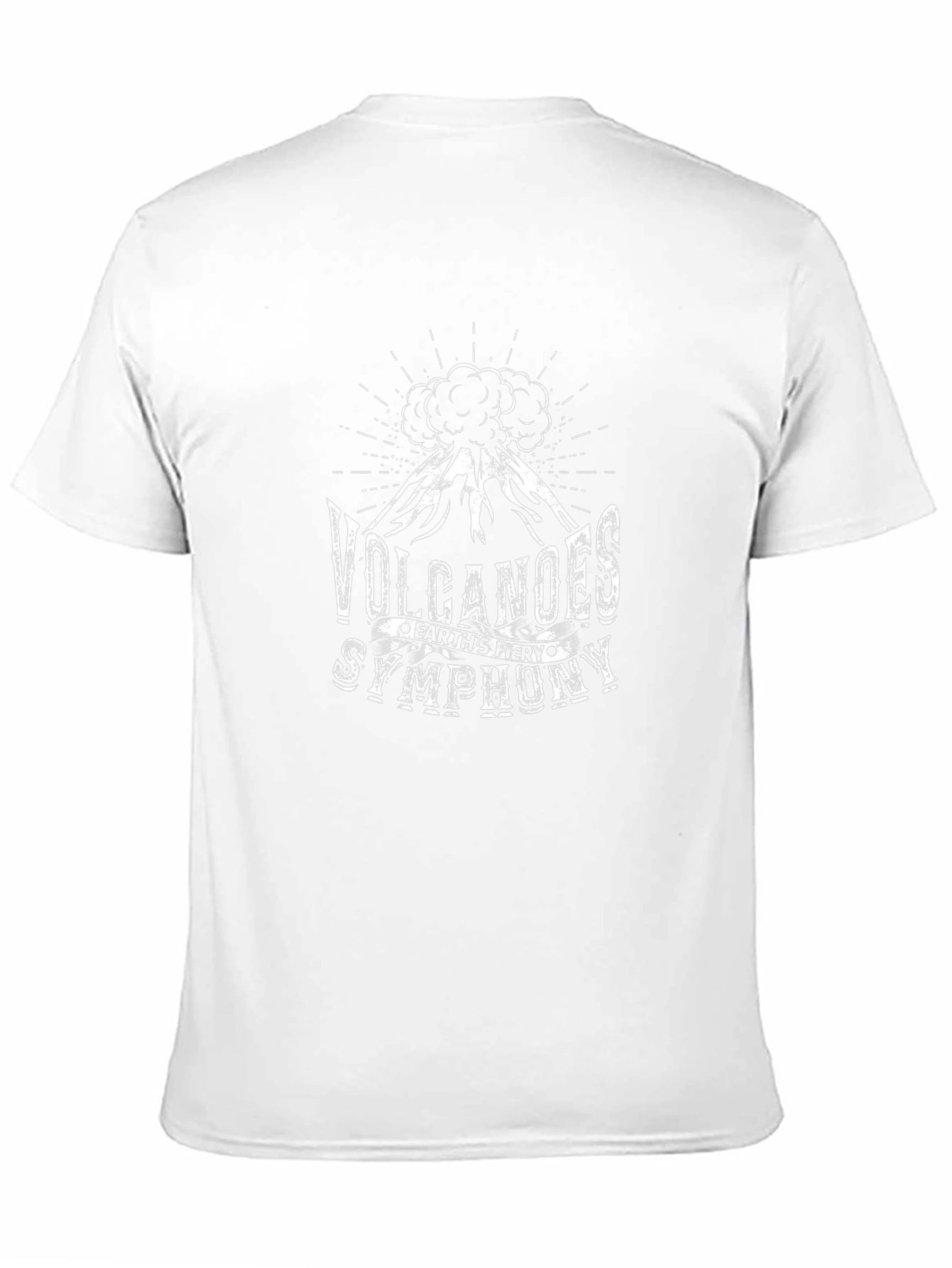 Volcanoes Earths Fiery Symphony Graphic T-Shirt