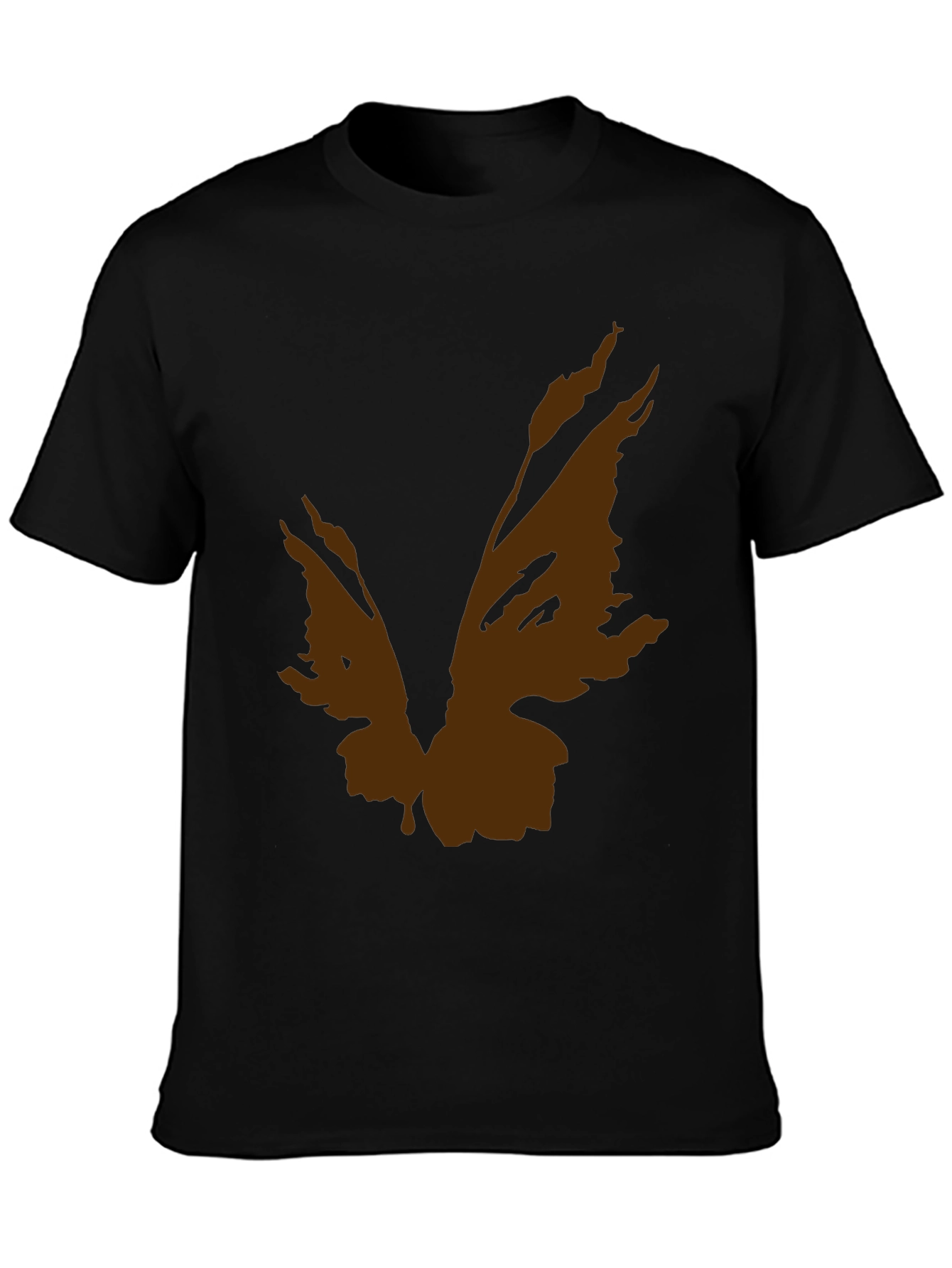 Butterfly Wings Graphic Tee - Mens Black T-Shirt