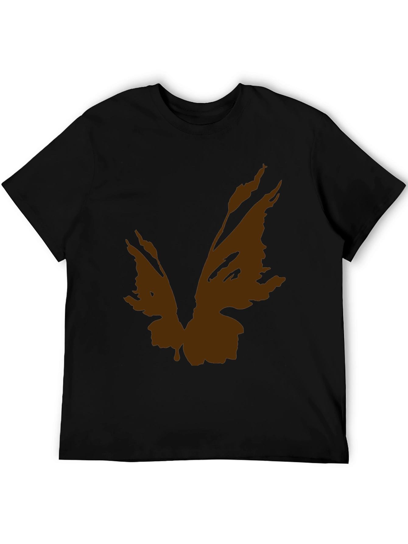 Butterfly Wings Graphic Tee - Mens Black T-Shirt