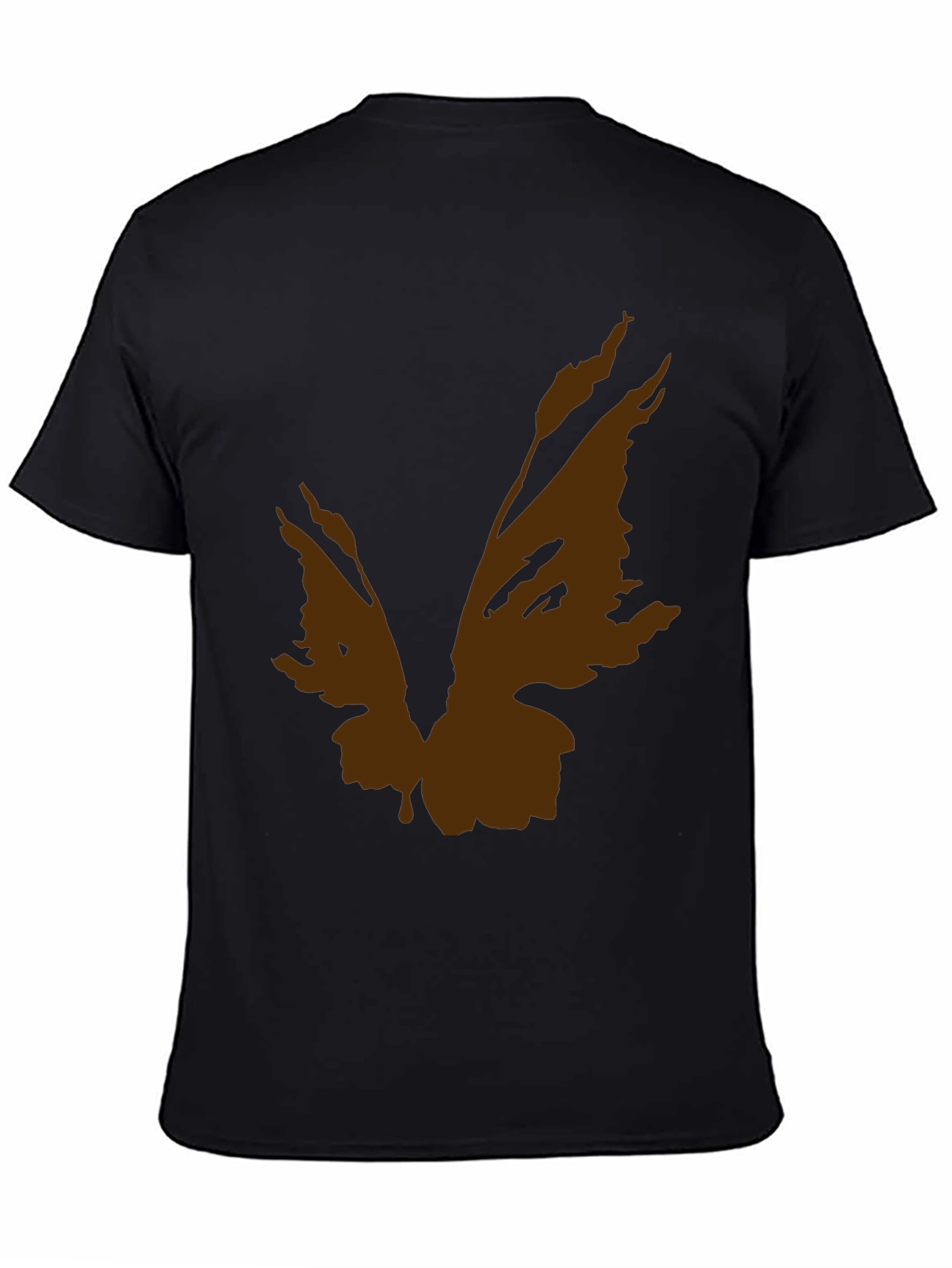 Butterfly Wings Graphic Tee - Mens Black T-Shirt