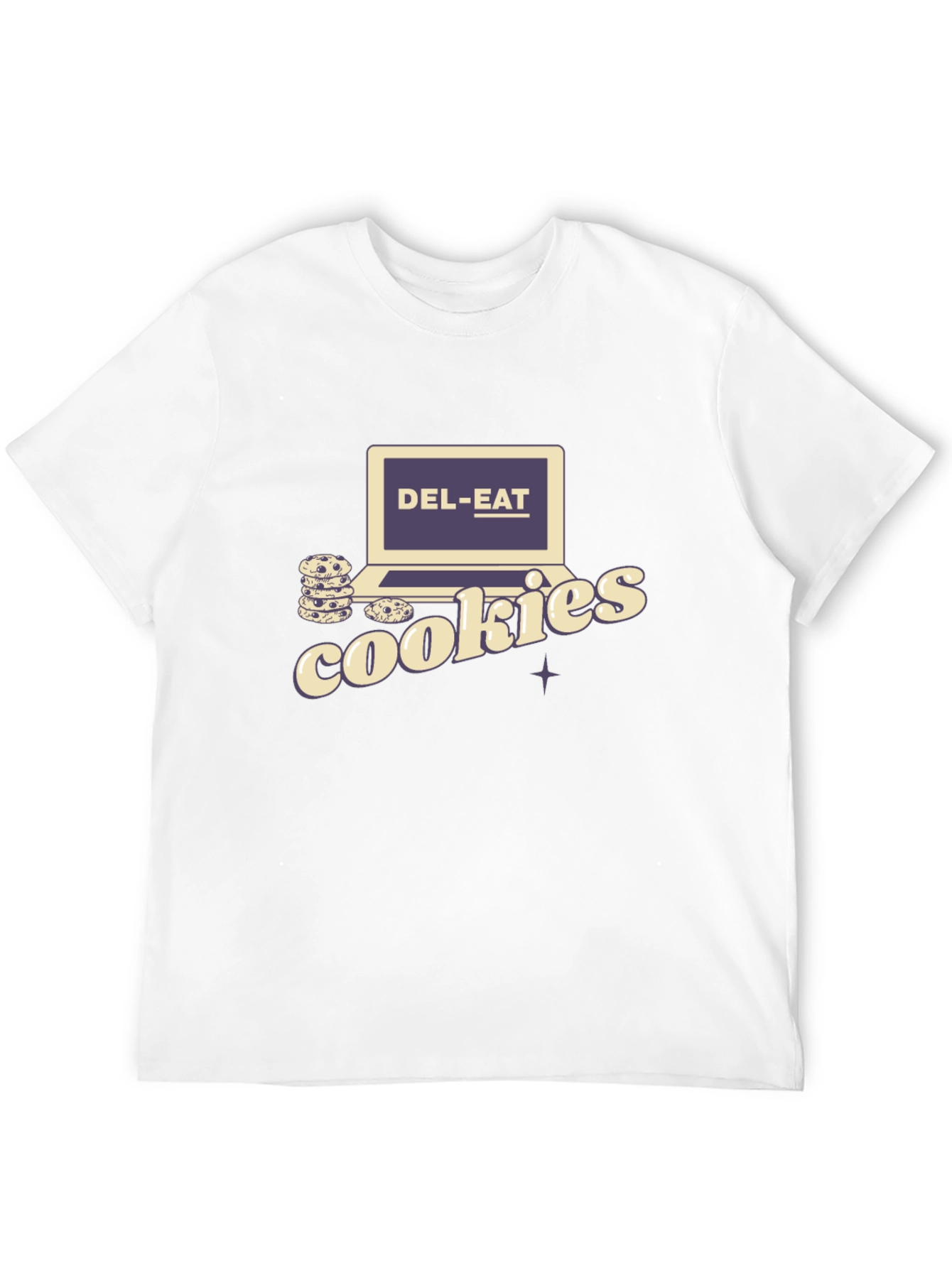 Del-Eat Cookies Graphic Tee - Black