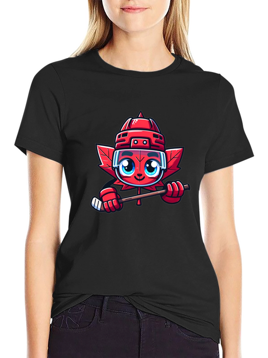 Canada Maple Leaf Hockey T-Shirt