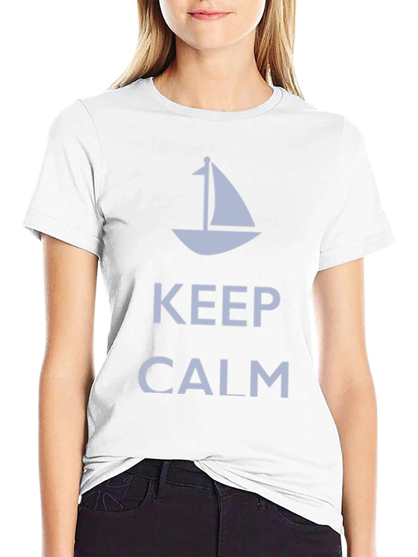 Keep Calm Sailboat T-Shirt
