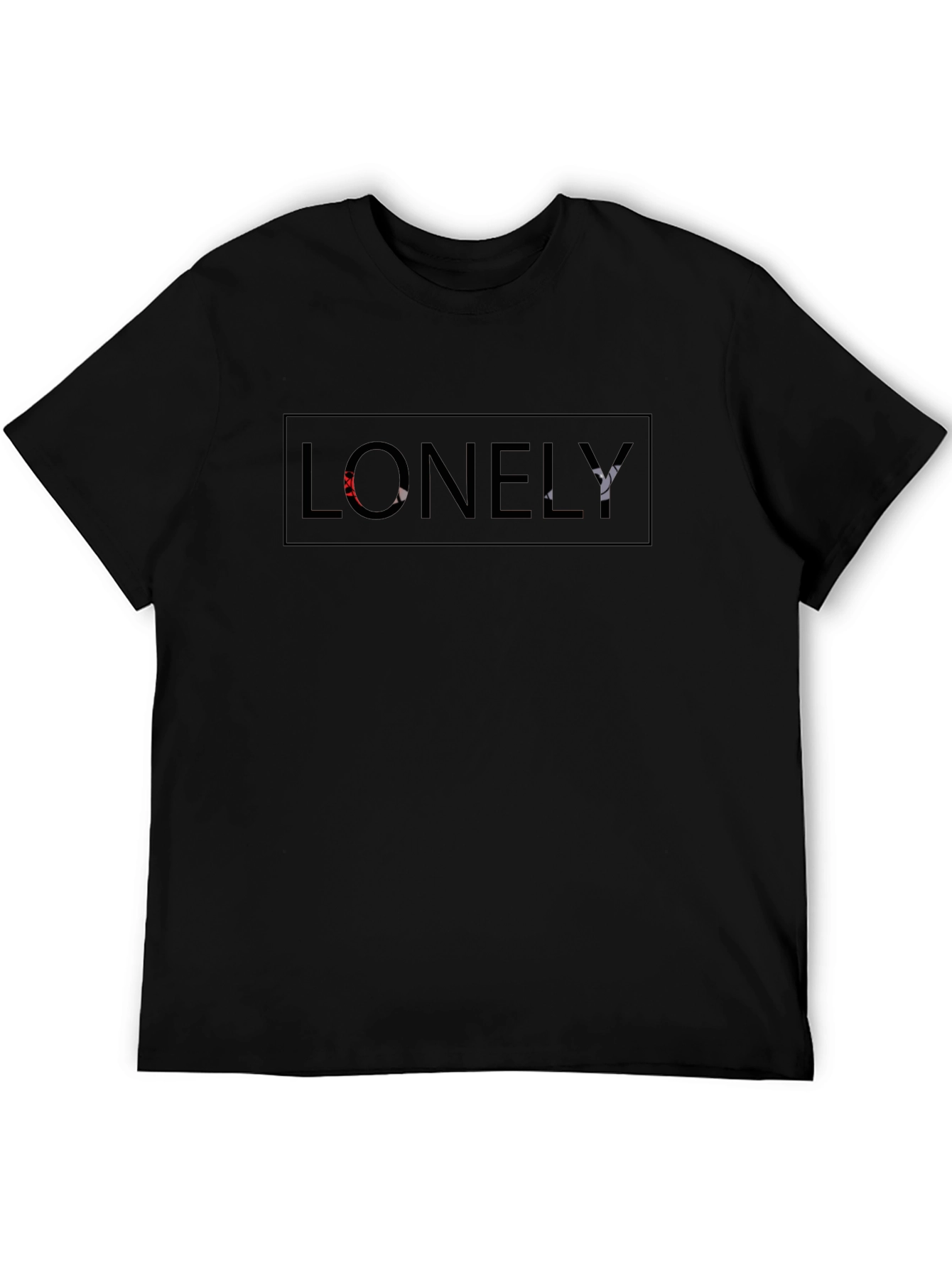Lonely Graphic Tee - Soft Cotton Casual Wear