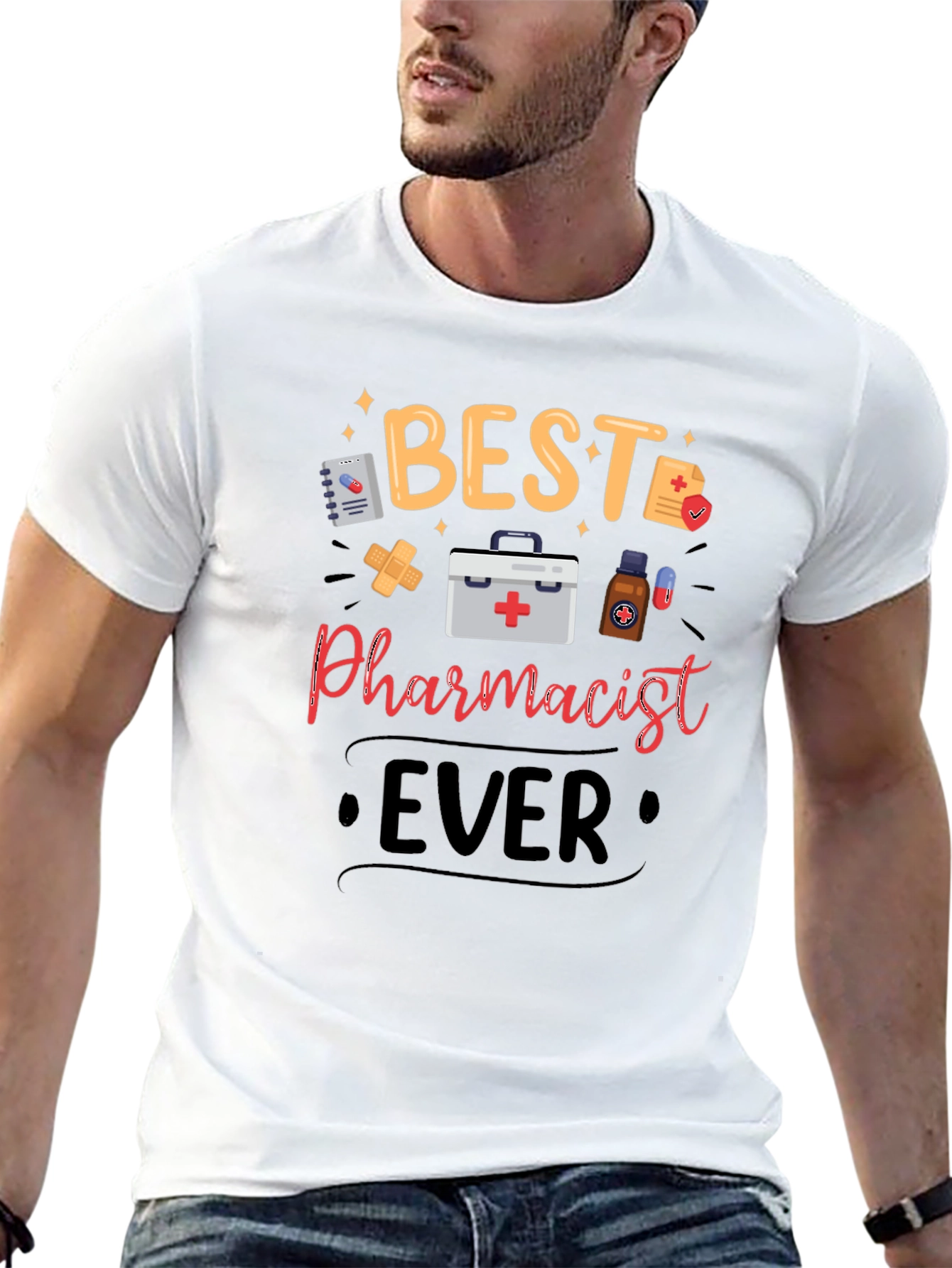 Best Pharmacist Ever Graphic T-Shirt