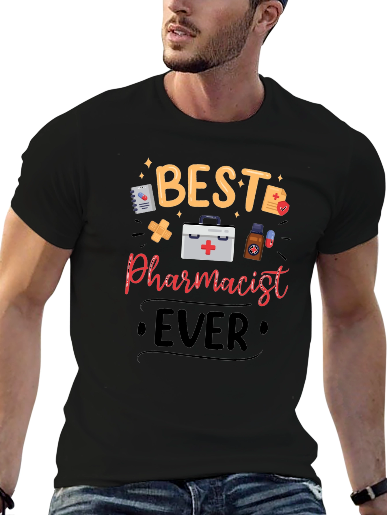 Best Pharmacist Ever Graphic T-Shirt