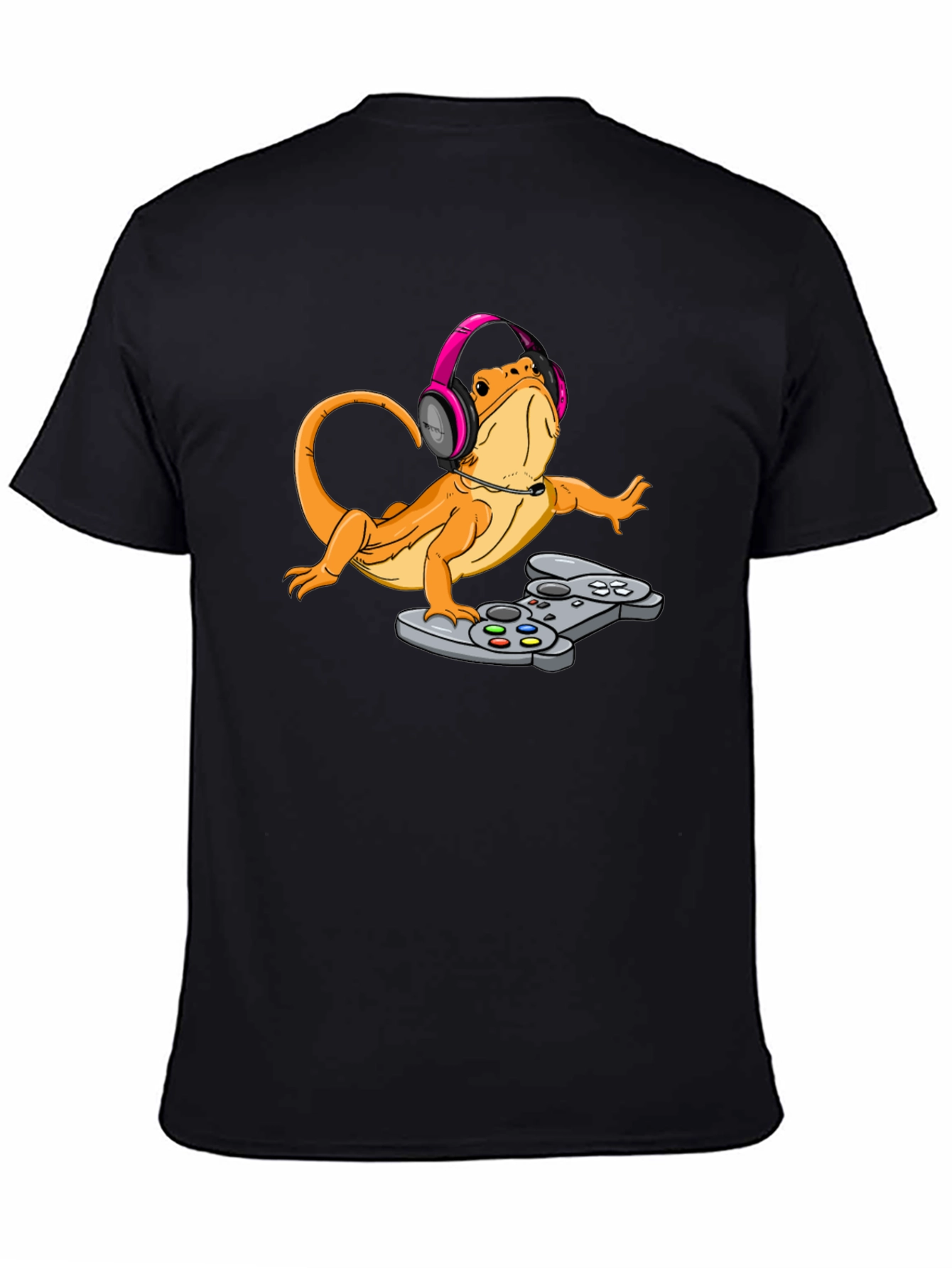 Gamer Lizard Graphic Tee