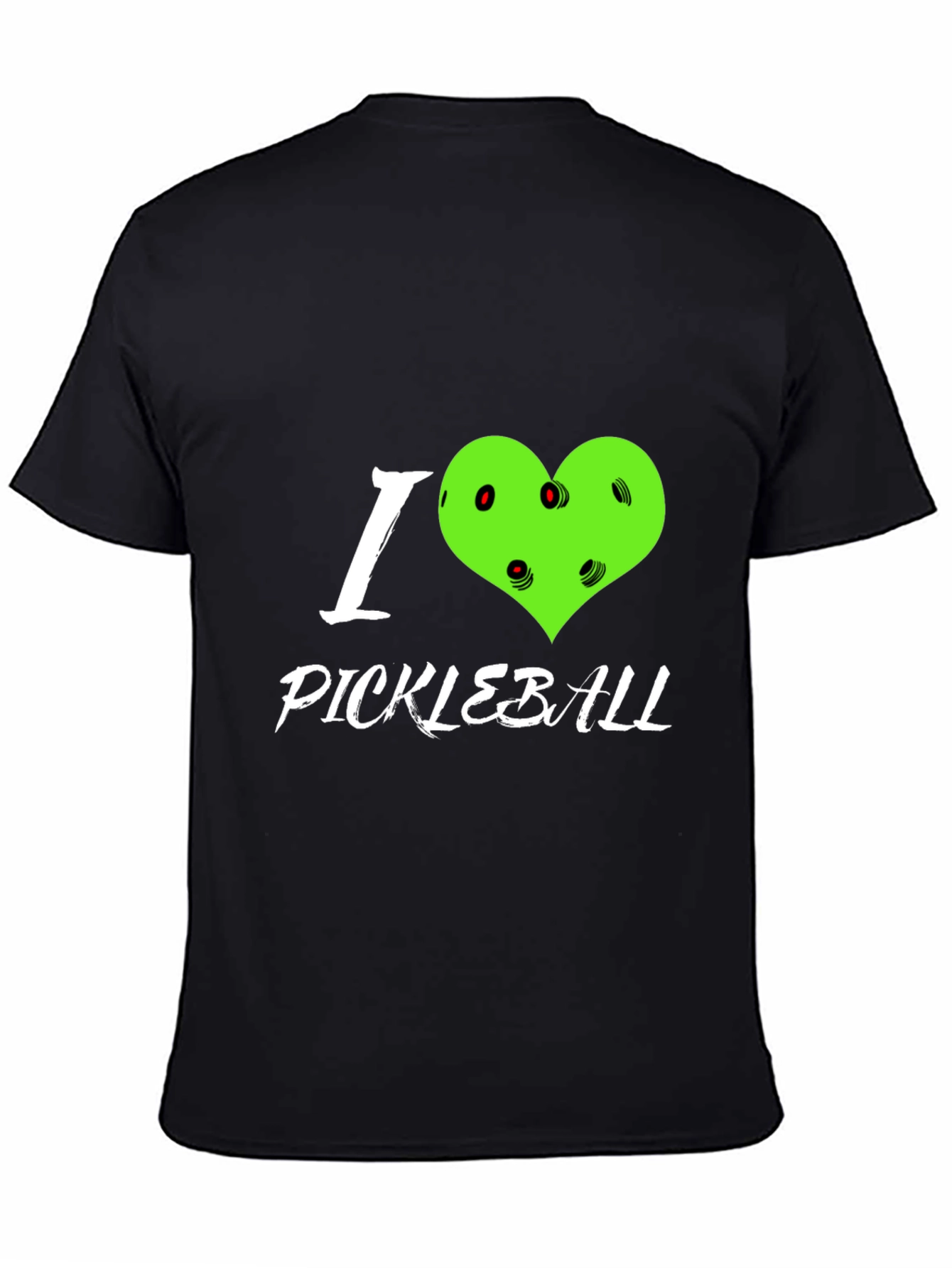 I Love Pickleball Heart T-Shirt
