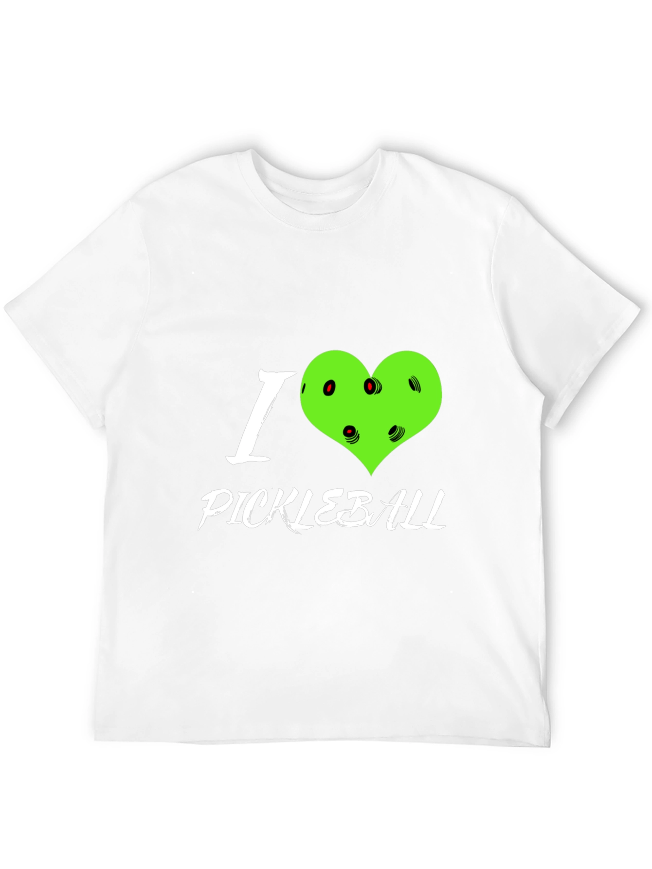 I Love Pickleball Heart T-Shirt