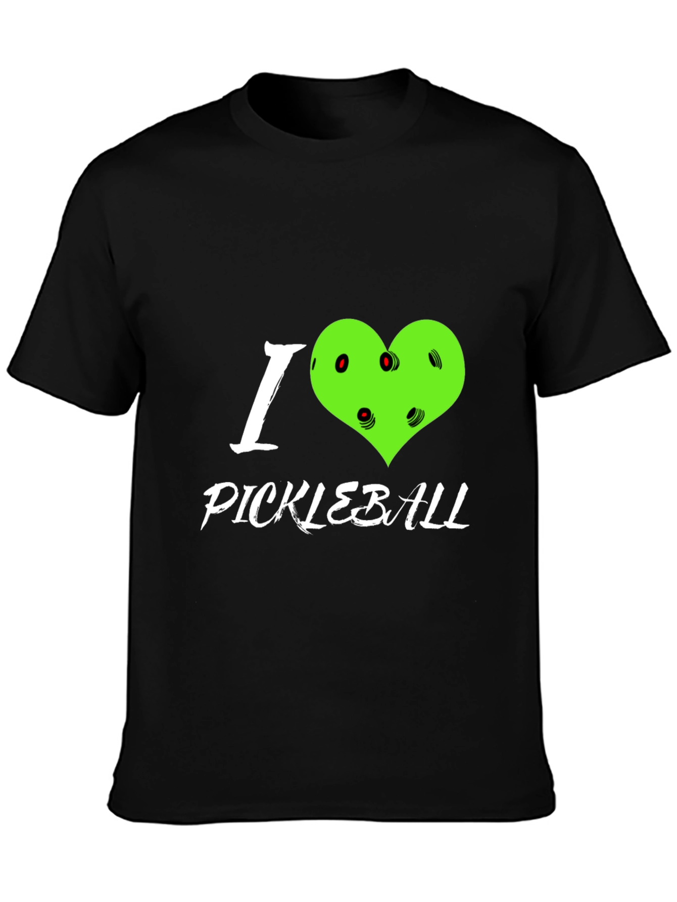 I Love Pickleball Heart T-Shirt