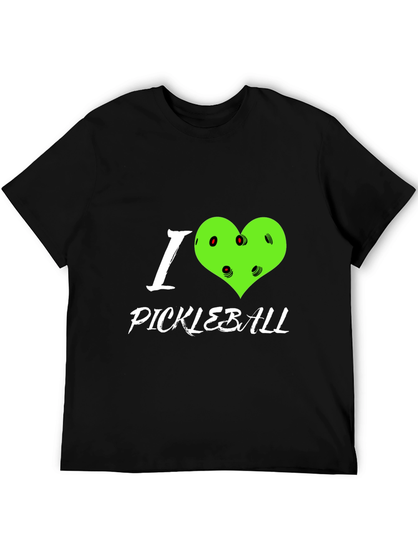 I Love Pickleball Heart T-Shirt