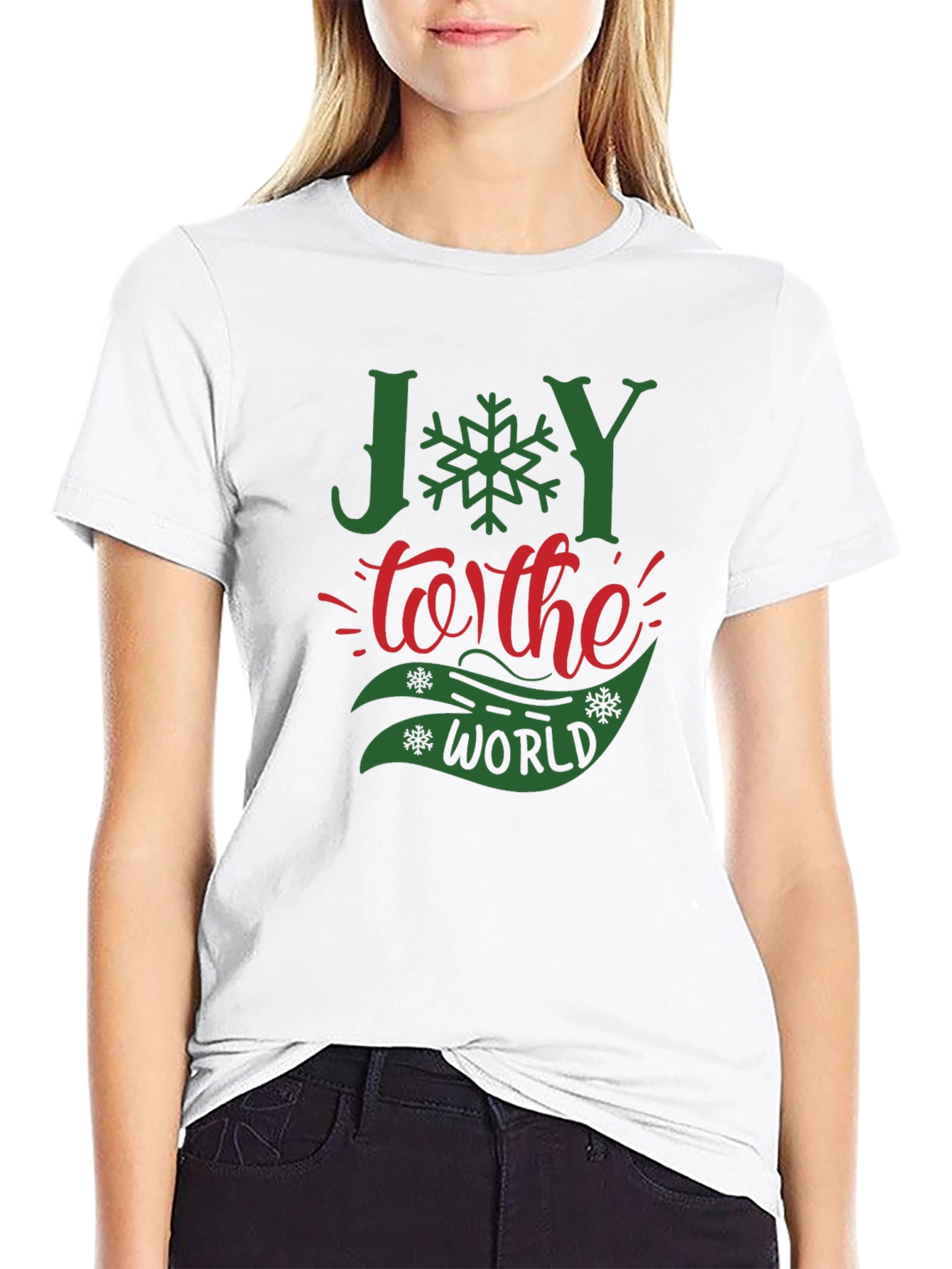 Joy to the World Christmas Graphic Tee