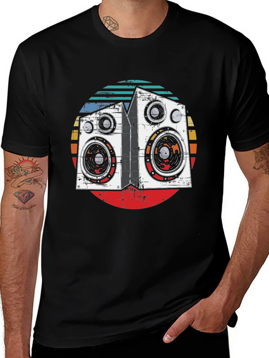 Vintage Speaker Graphic T-Shirt