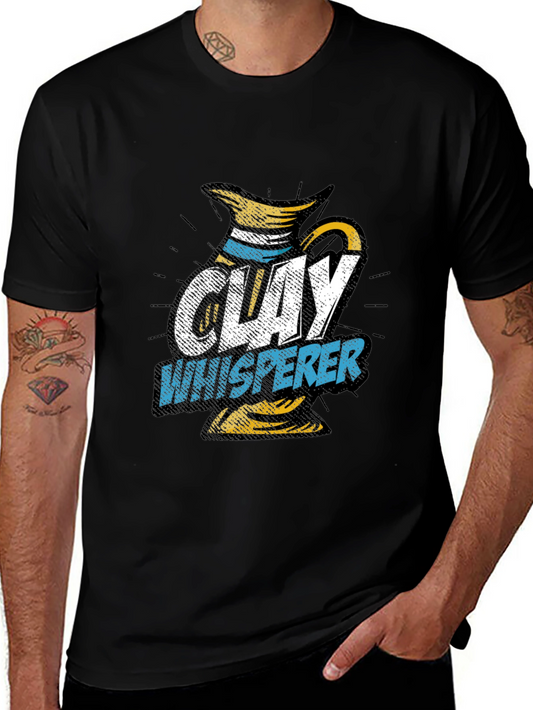 Clay Whisperer Graphic Tee - Pottery Lovers T-Shirt