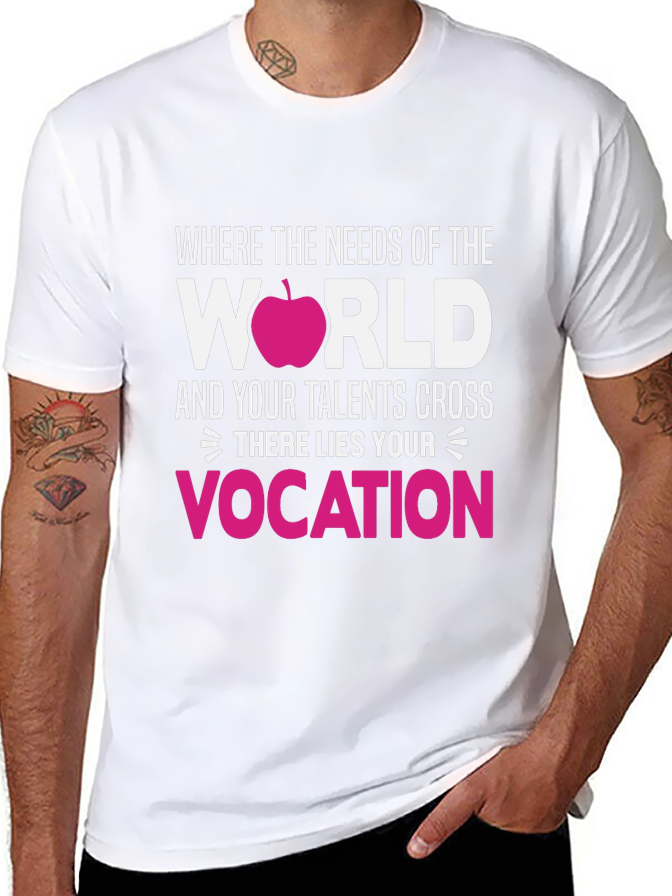 Teacher Vocation Graphic T-Shirt