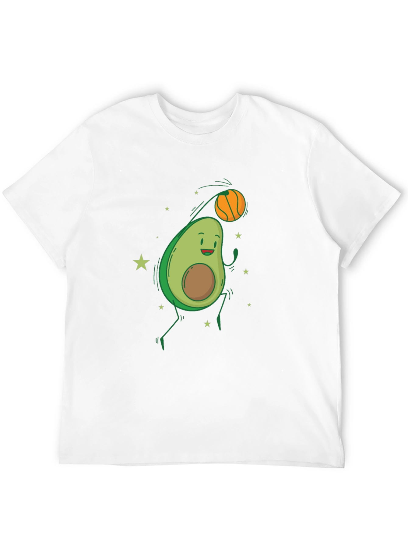 Avocado Basketball Graphic Tee