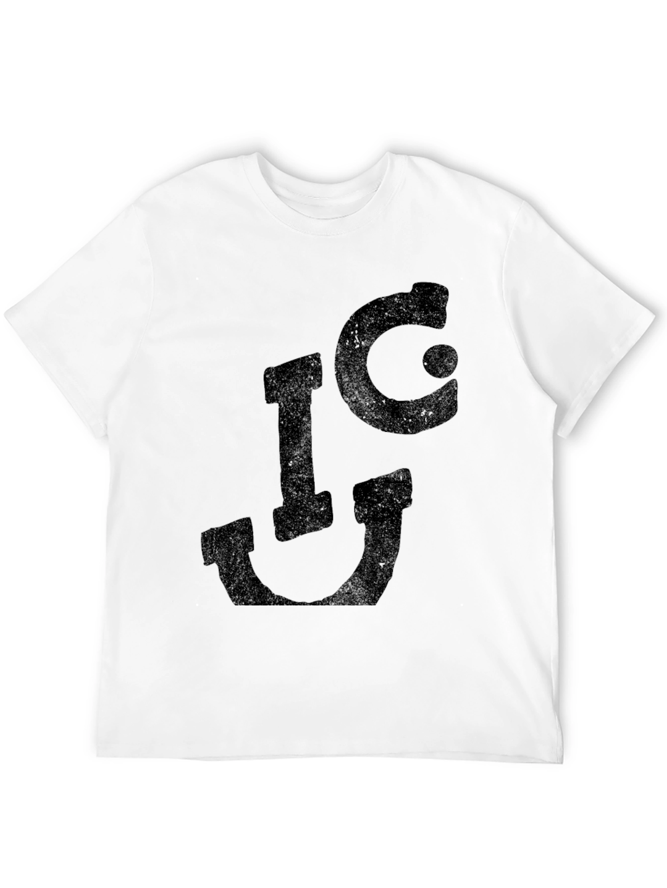 ICU Black Graphic T-Shirt - Trendy Casual Wear