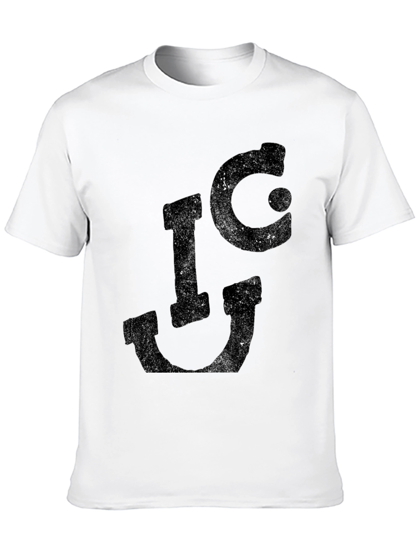 ICU Black Graphic T-Shirt - Trendy Casual Wear