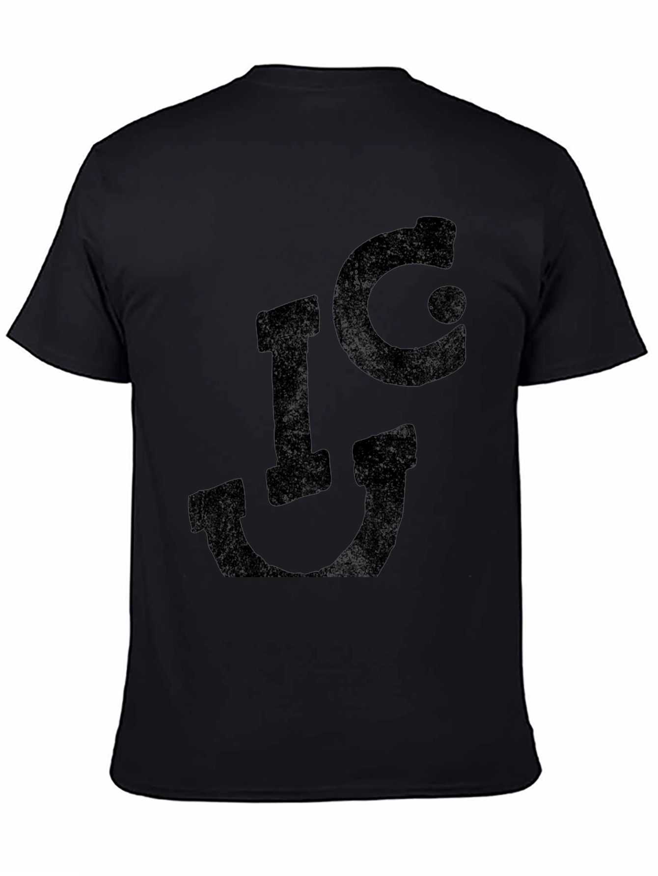 ICU Black Graphic T-Shirt - Trendy Casual Wear