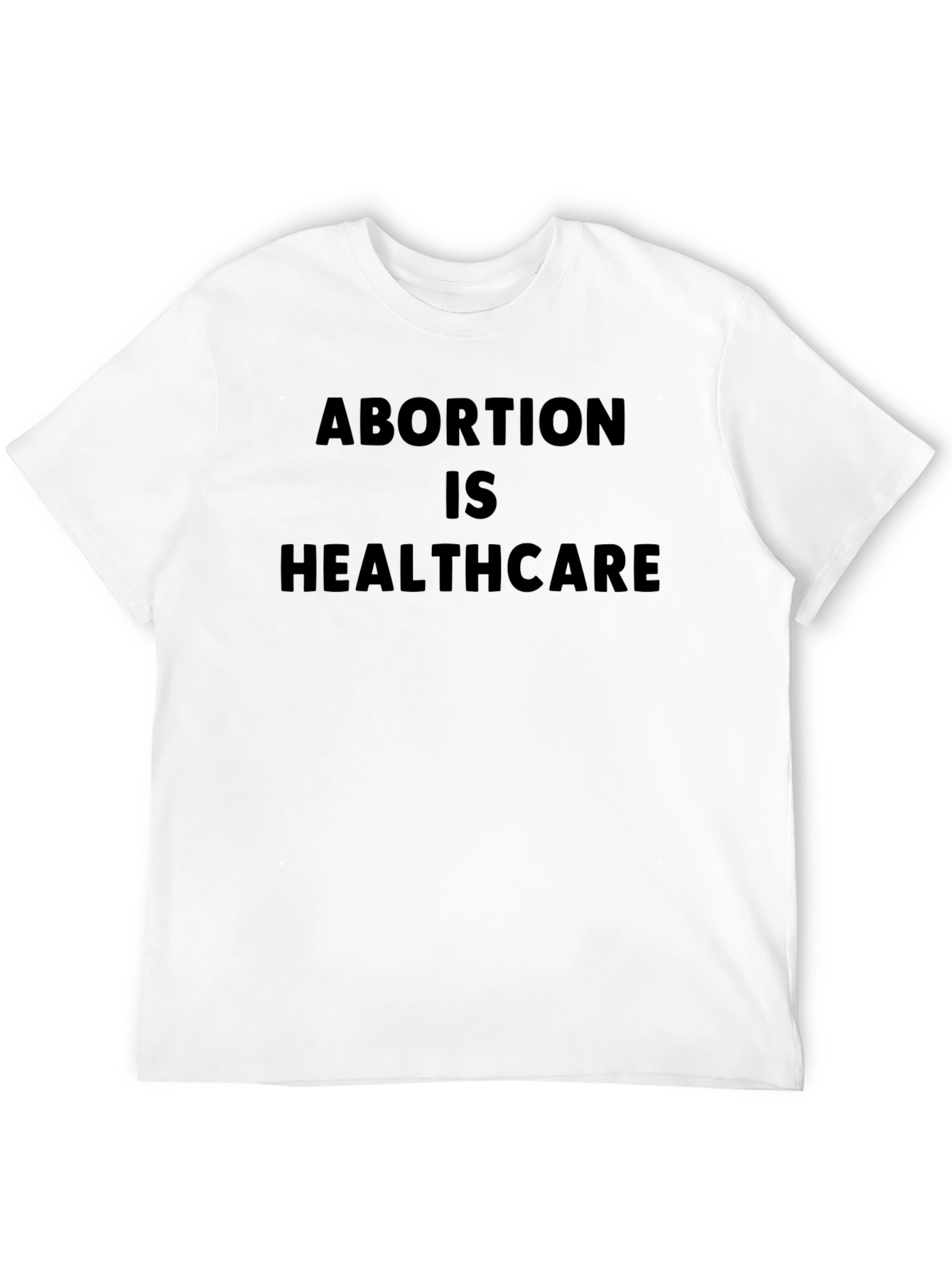 Abortion is Healthcare T-Shirt - Black
