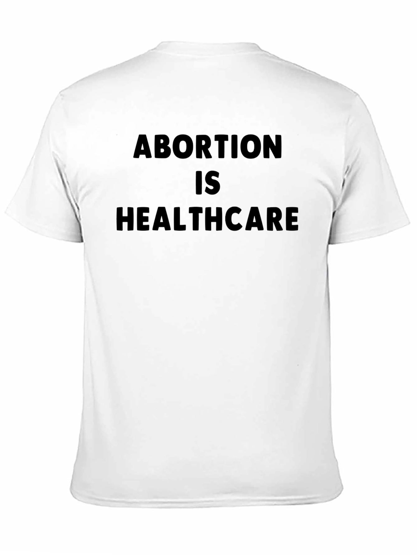 Abortion is Healthcare T-Shirt - Black