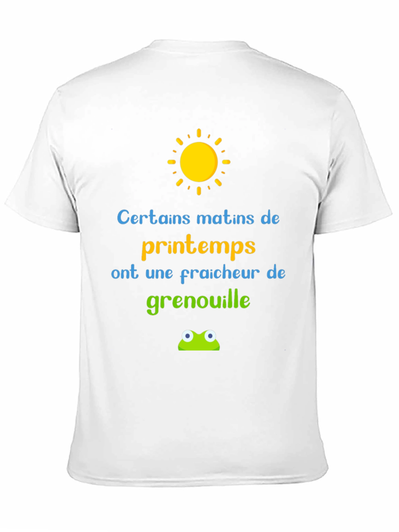 Funny French Spring Frog T-Shirt