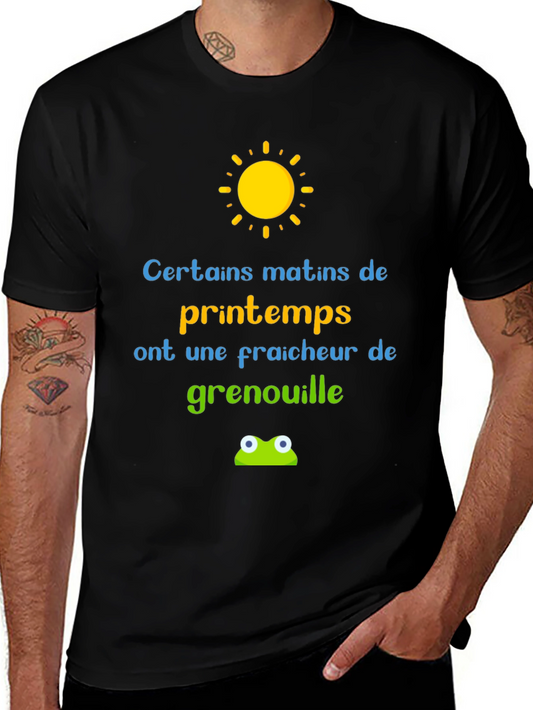 Funny French Spring Frog T-Shirt