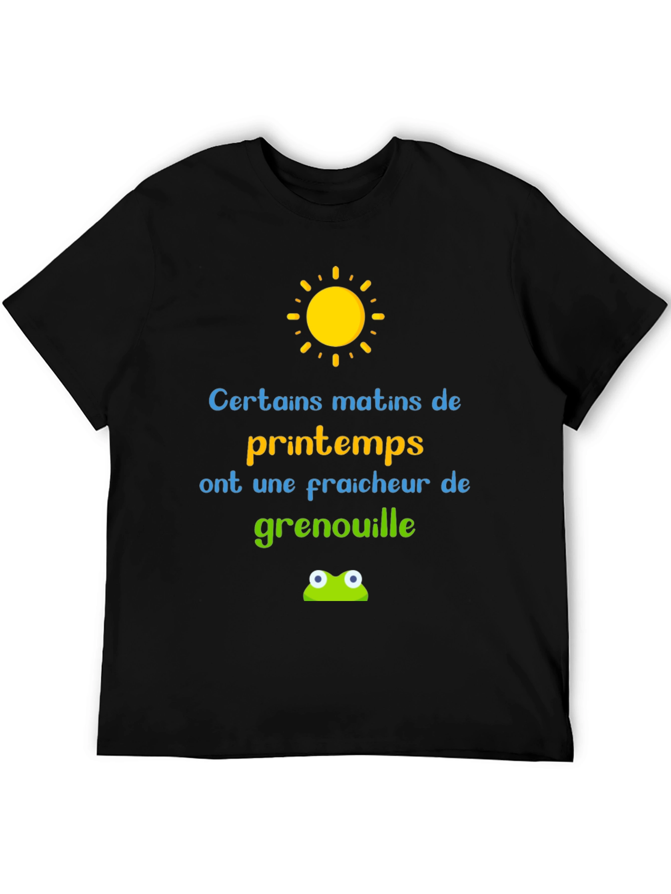 Funny French Spring Frog T-Shirt