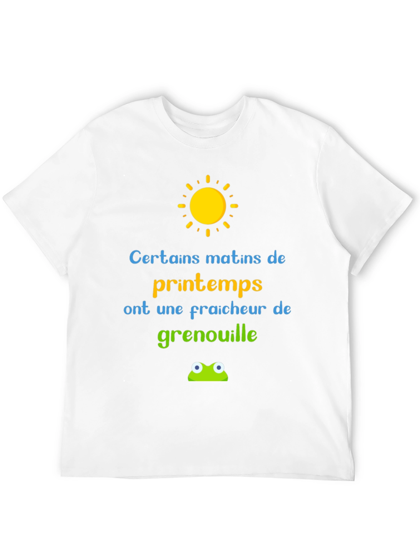 Funny French Spring Frog T-Shirt