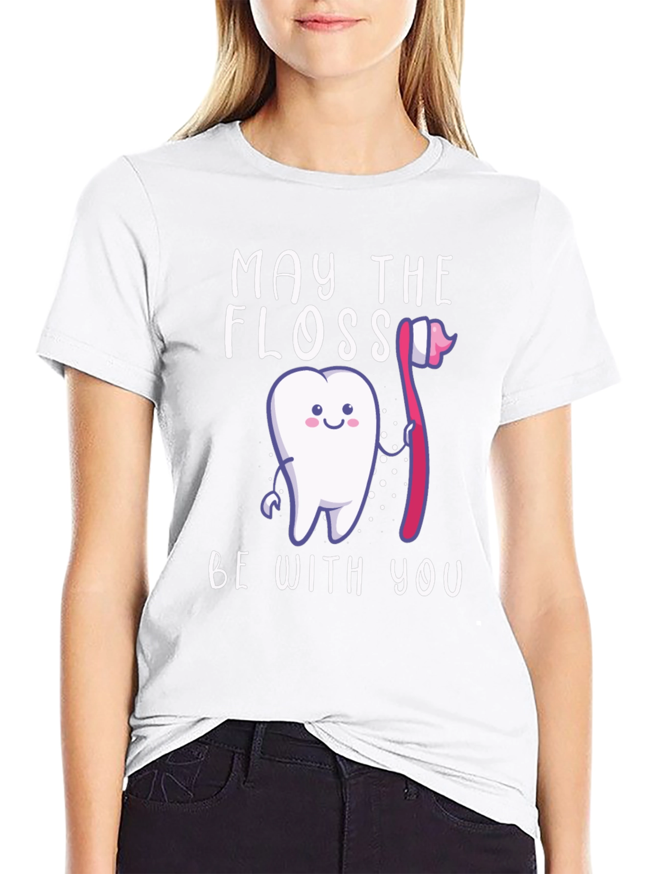 May the Floss Be With You T-Shirt