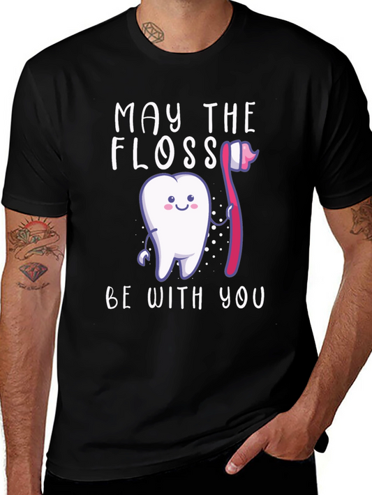 May the Floss Be With You T-Shirt