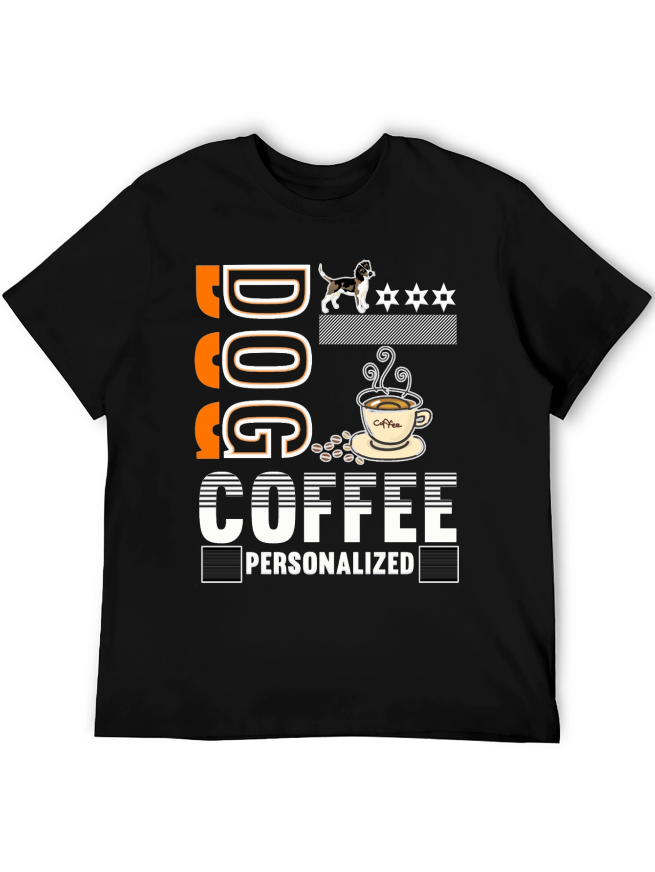 Dog Coffee Personalized Graphic Tee