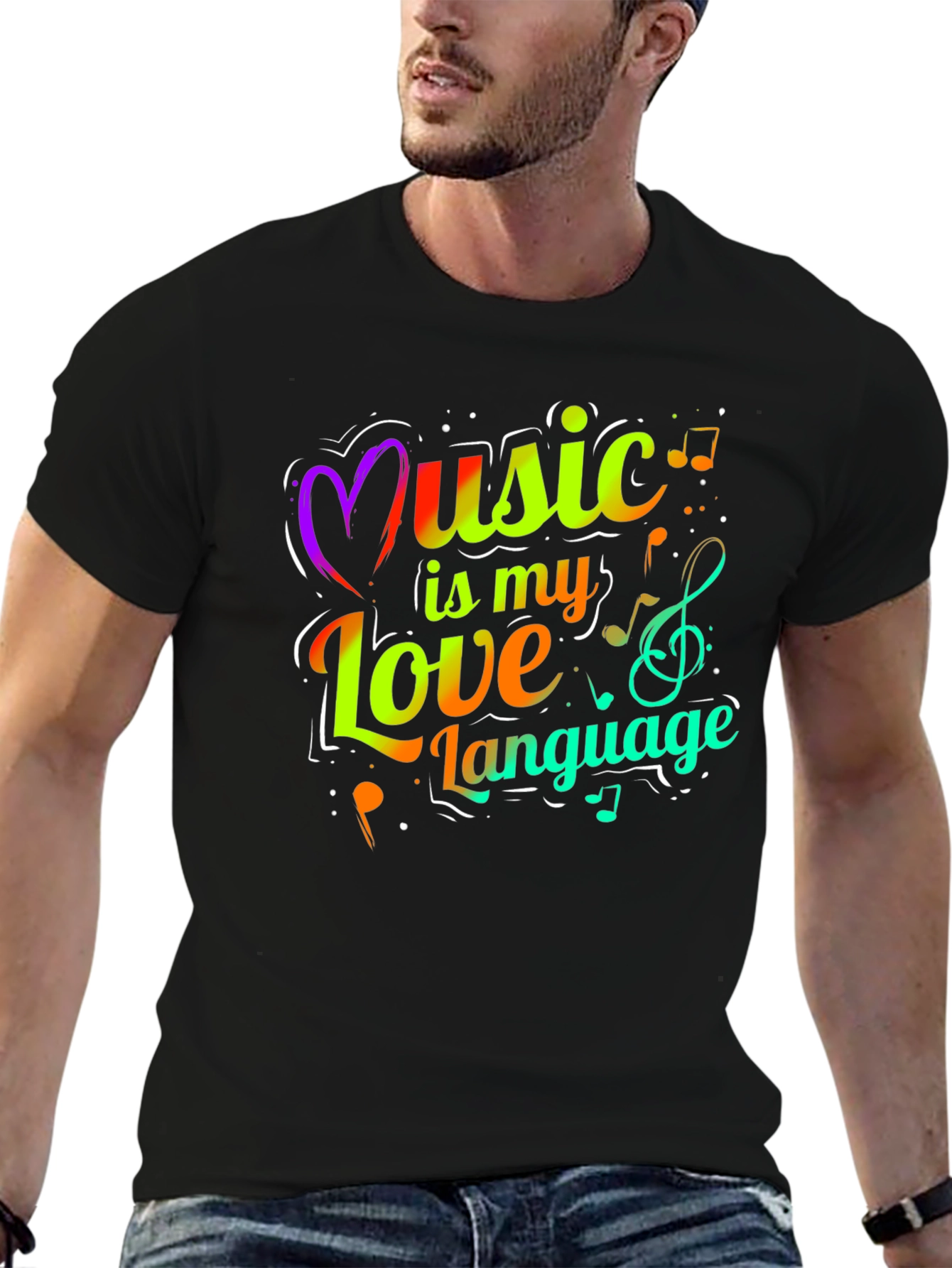 Music is My Love Language T-Shirt
