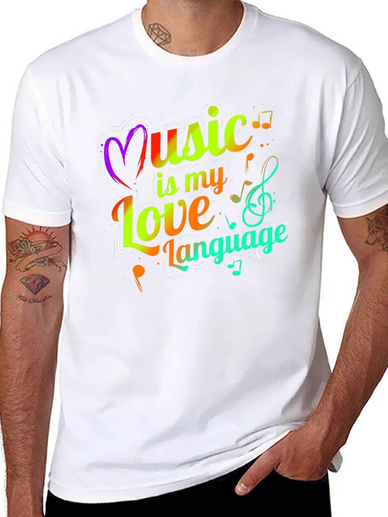 Music is My Love Language T-Shirt