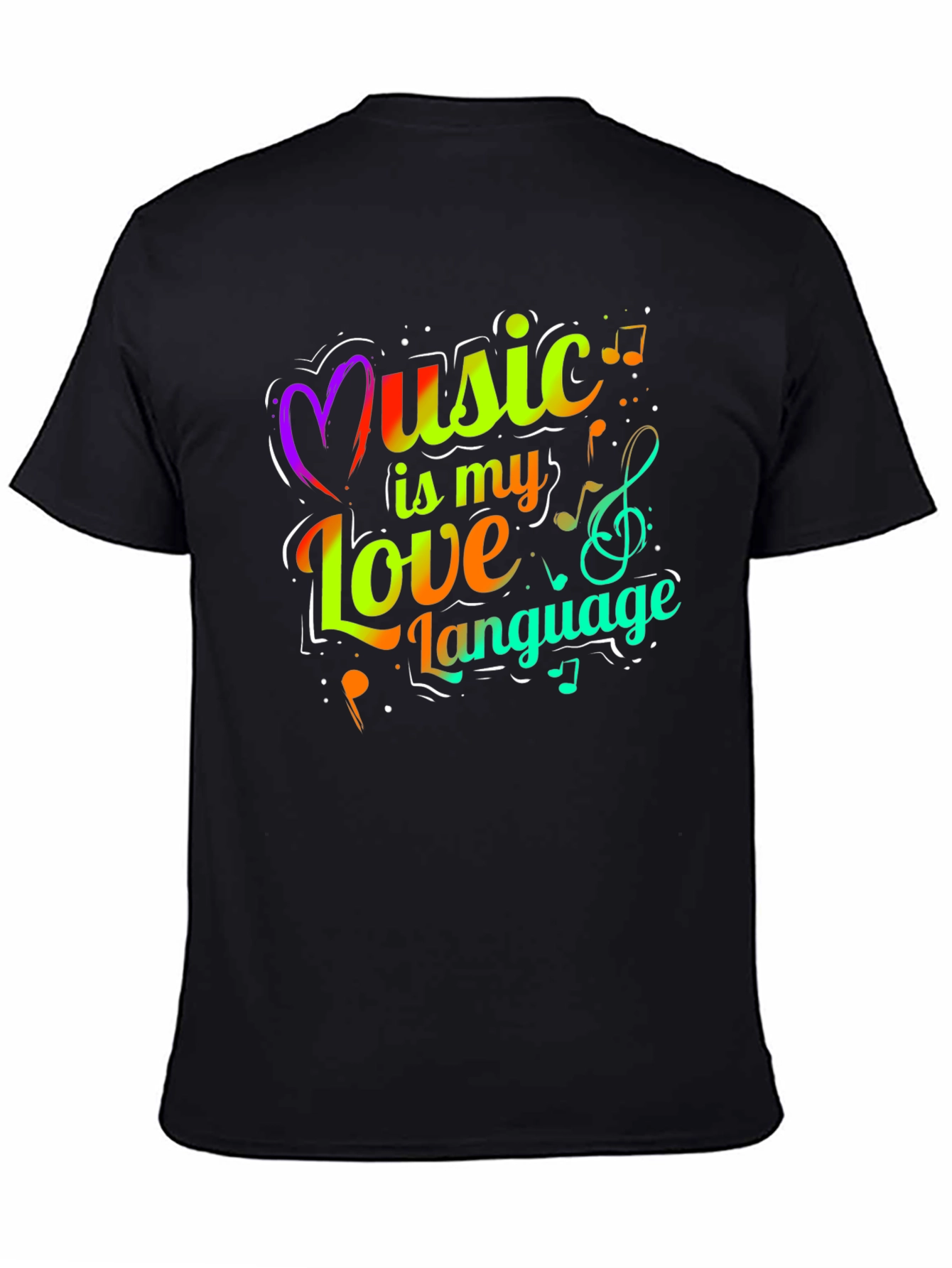 Music is My Love Language T-Shirt