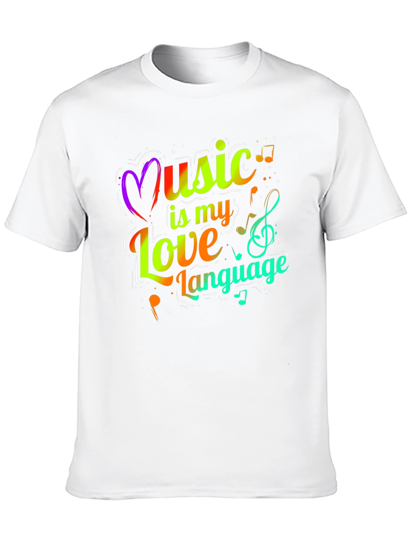 Music is My Love Language T-Shirt
