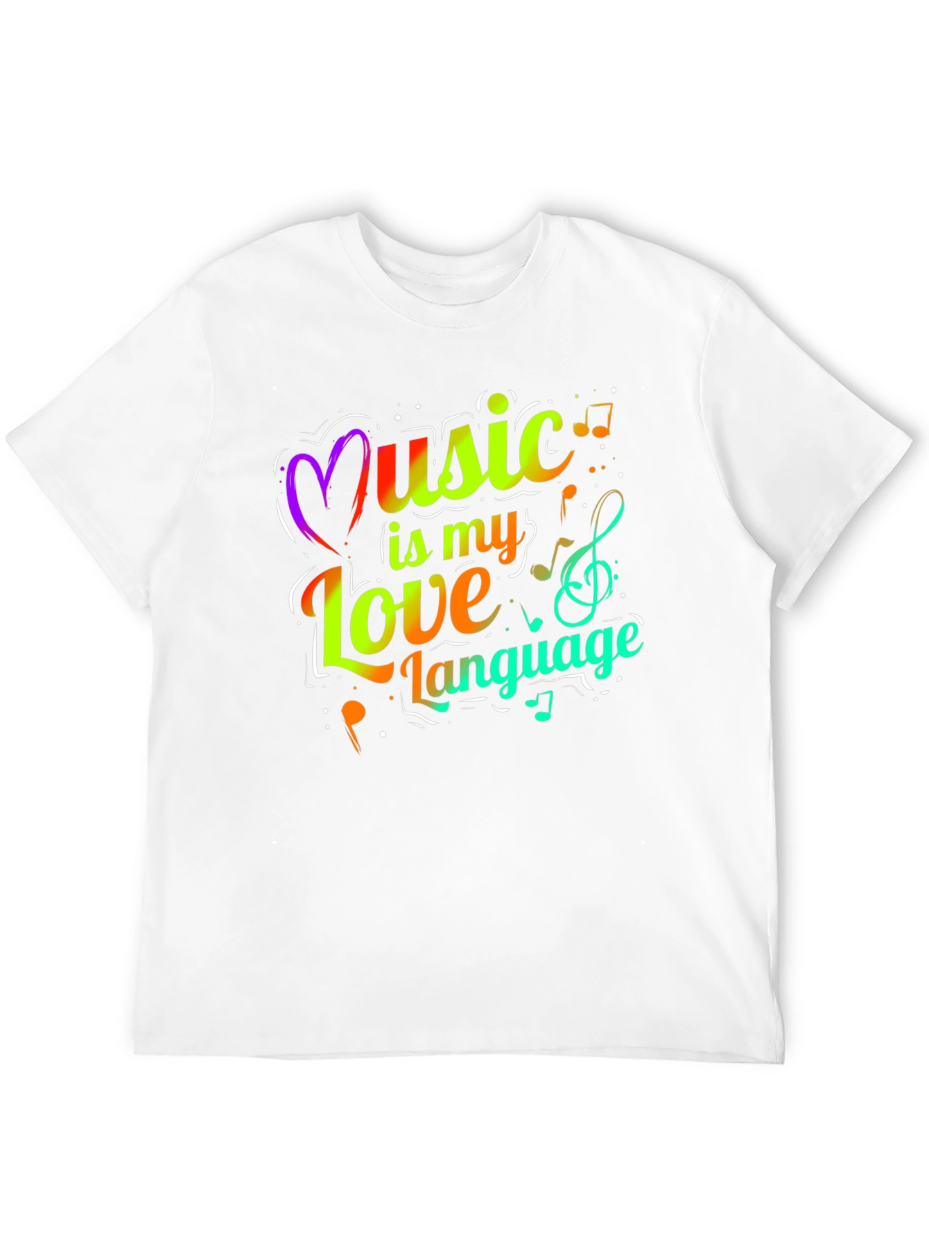 Music is My Love Language T-Shirt
