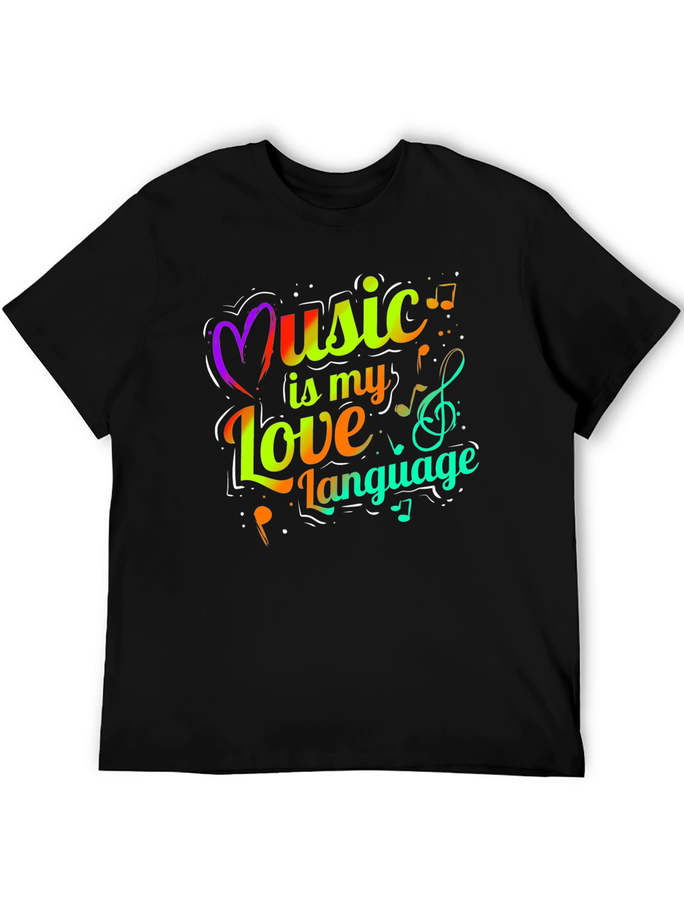 Music is My Love Language T-Shirt