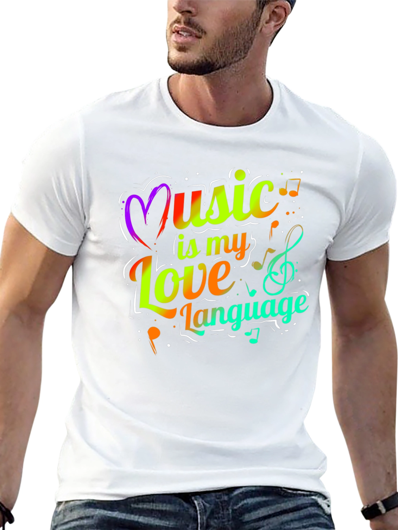 Music is My Love Language T-Shirt