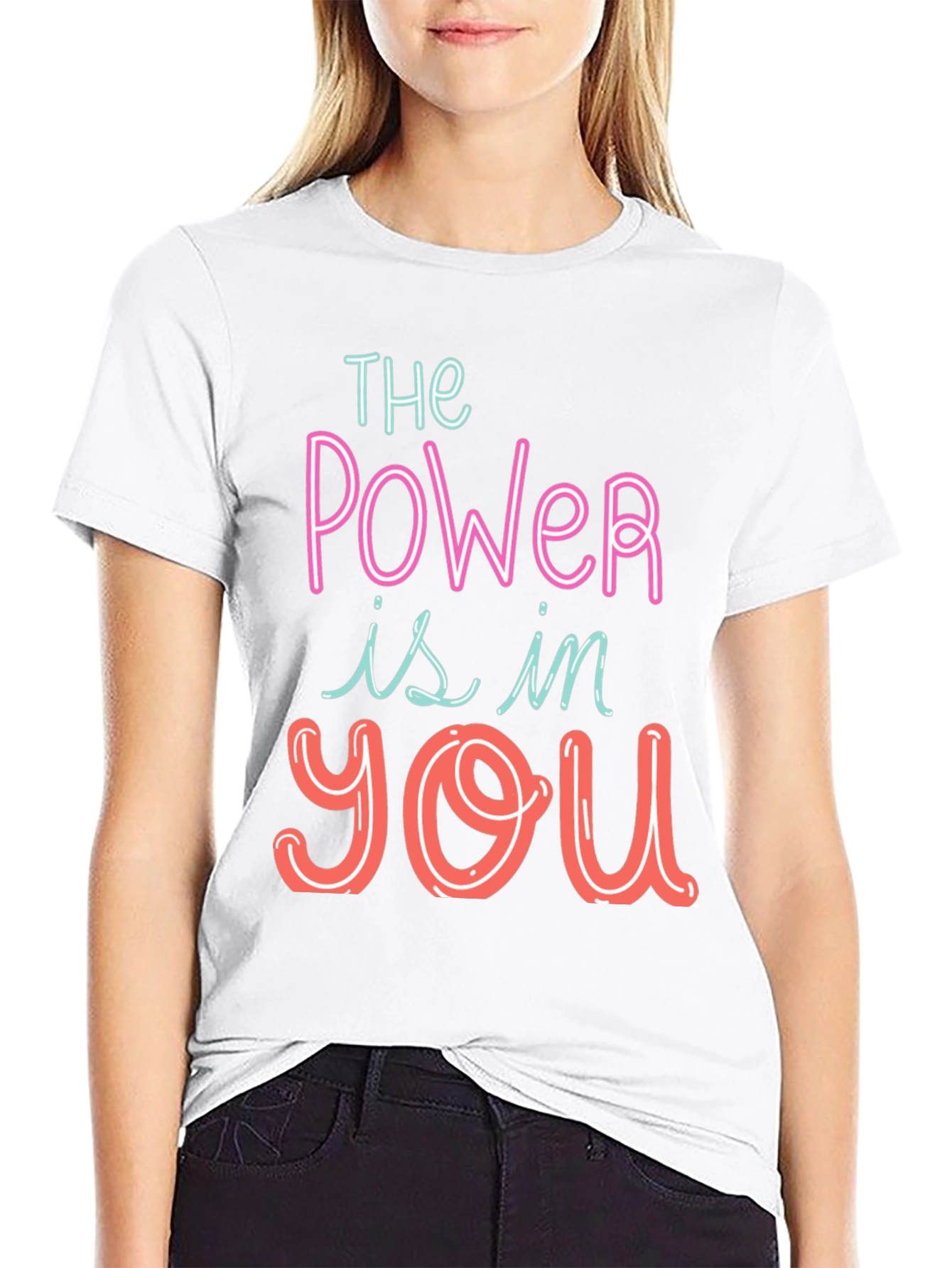 The Power Is In You Graphic Tee