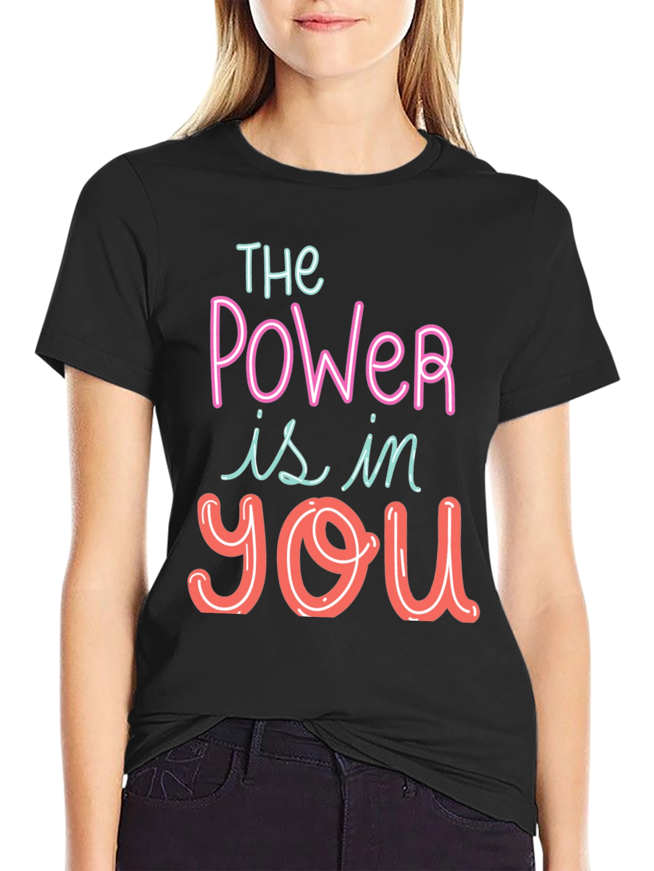 The Power Is In You Graphic Tee